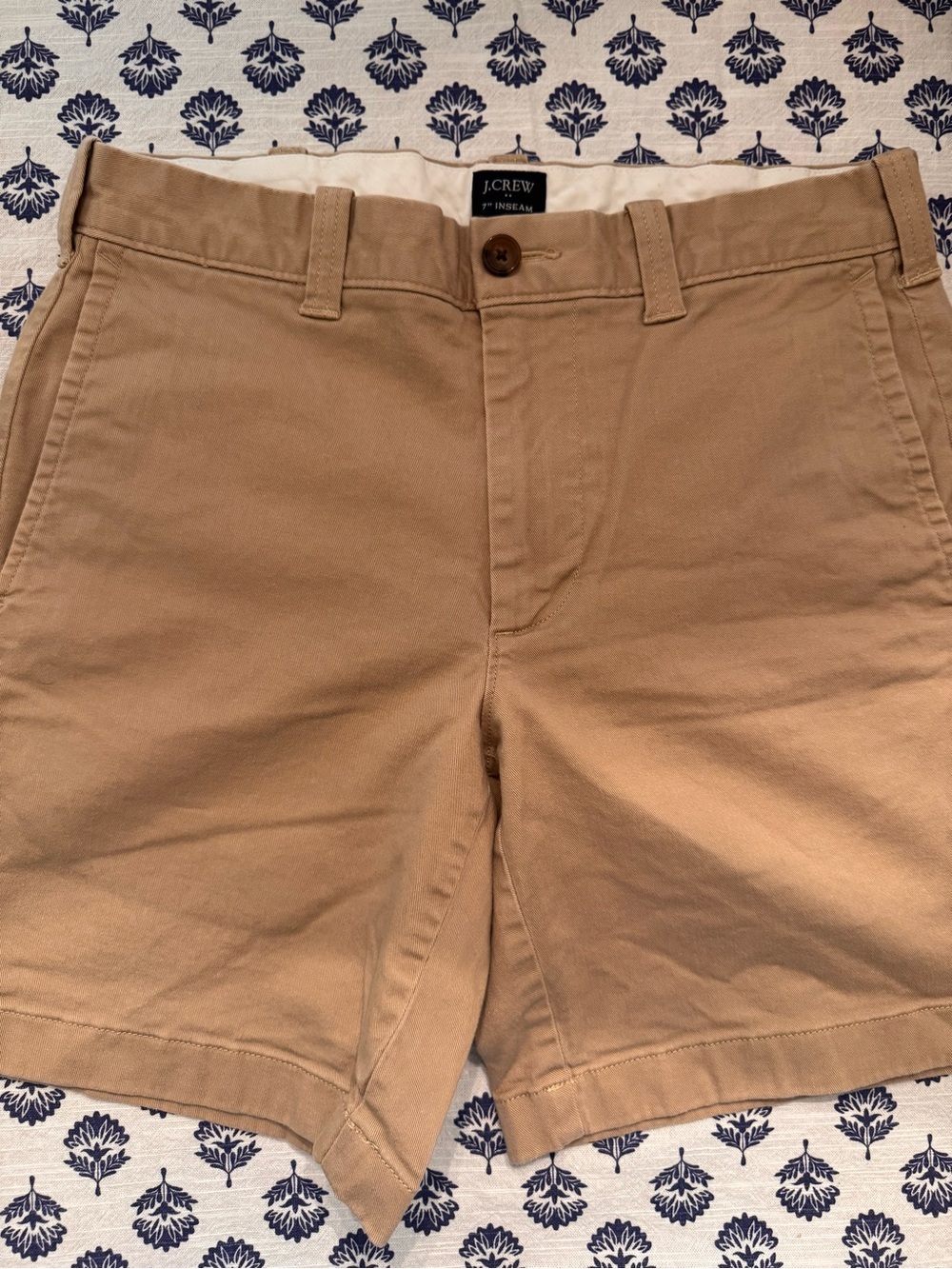 J. Crew men’s flex chino shorts